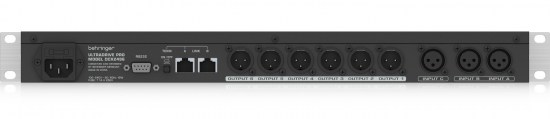 BEHRINGER ULTRA-DRIVE DCX2496 detras